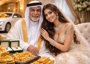 70 साल के शेख ने 19 की दुल्हन पर की धनवर्षा…… ….. 5 किलो सोना और रोल्स रॉयस तोहफे में दी