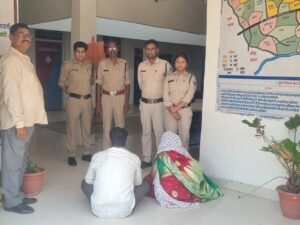 रात्रि का फायदा उठाकर अवैध गांजा की तस्करी करने वाले आरोपिगणों को गैसाबाद पुलिस ने दबोचा