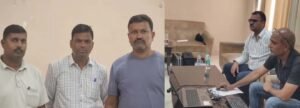 घूसखोर लाइनमैन पर गिरी लोकायुक्त की गाज 5 हजार की रिश्वत लेते रंगे हाथो गिरफ्तार