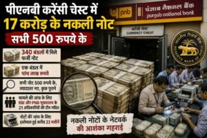 पीएनबी करेंसी चेस्ट में 17 करोड़ के नकली नोट, सभी 500 रुपये के