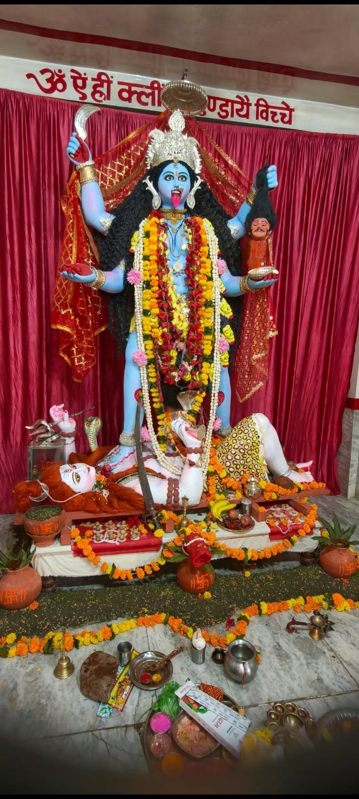 1948 से अनवरत आस्था और श्रद्धा की गौरवशाली परंपरा…… भव्य प्रतिमा के दर्शन के लिए उमड़ रहे श्रद्धालु