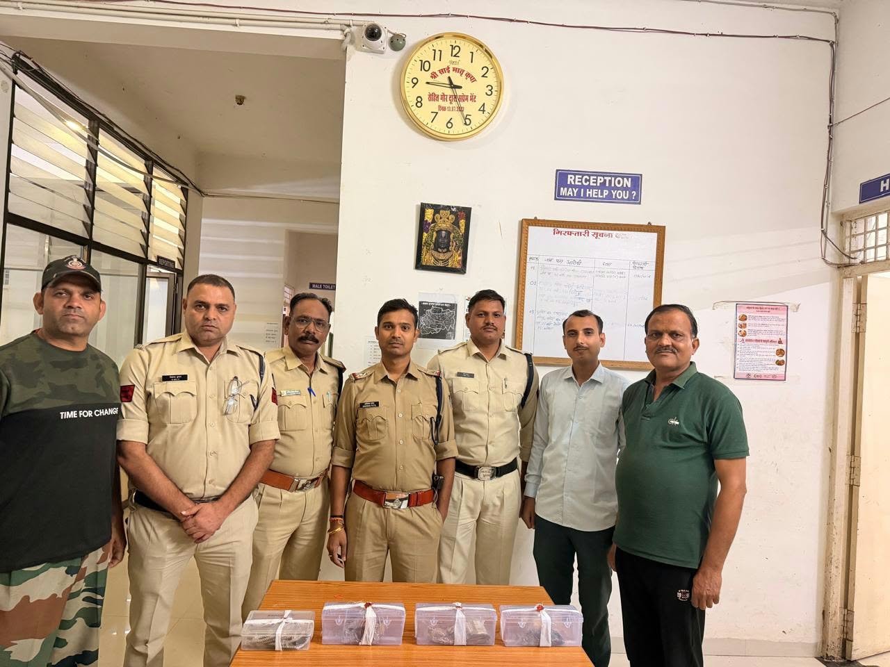 नोहटा पुलिस द्वारा किया लूट एवं 4 चोरियों का किया खुलासा