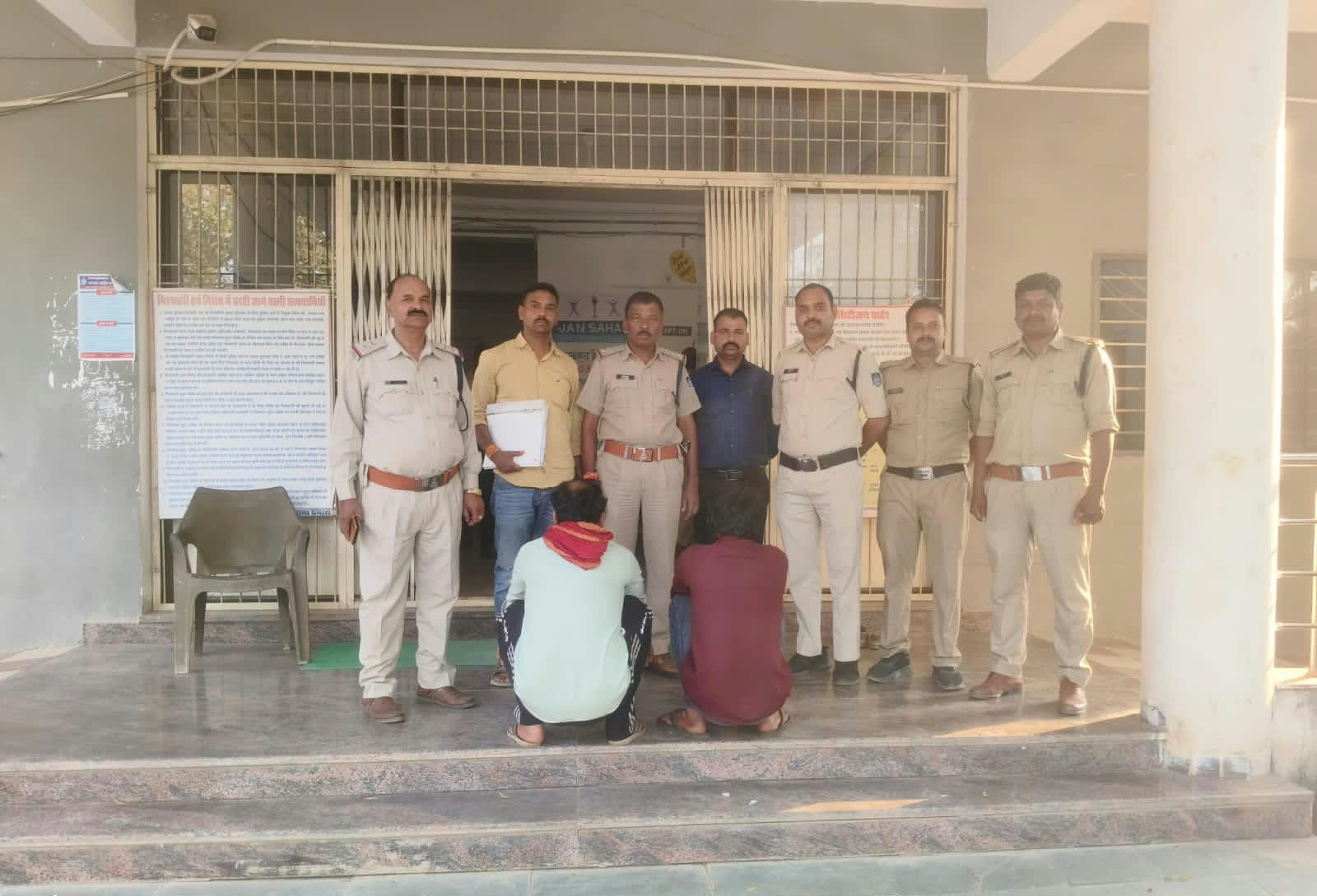 पथरिया पुलिस को मिली बड़ी सफलता…….. हत्या के दो आरोपी पुलिस की गिरफ्त मे